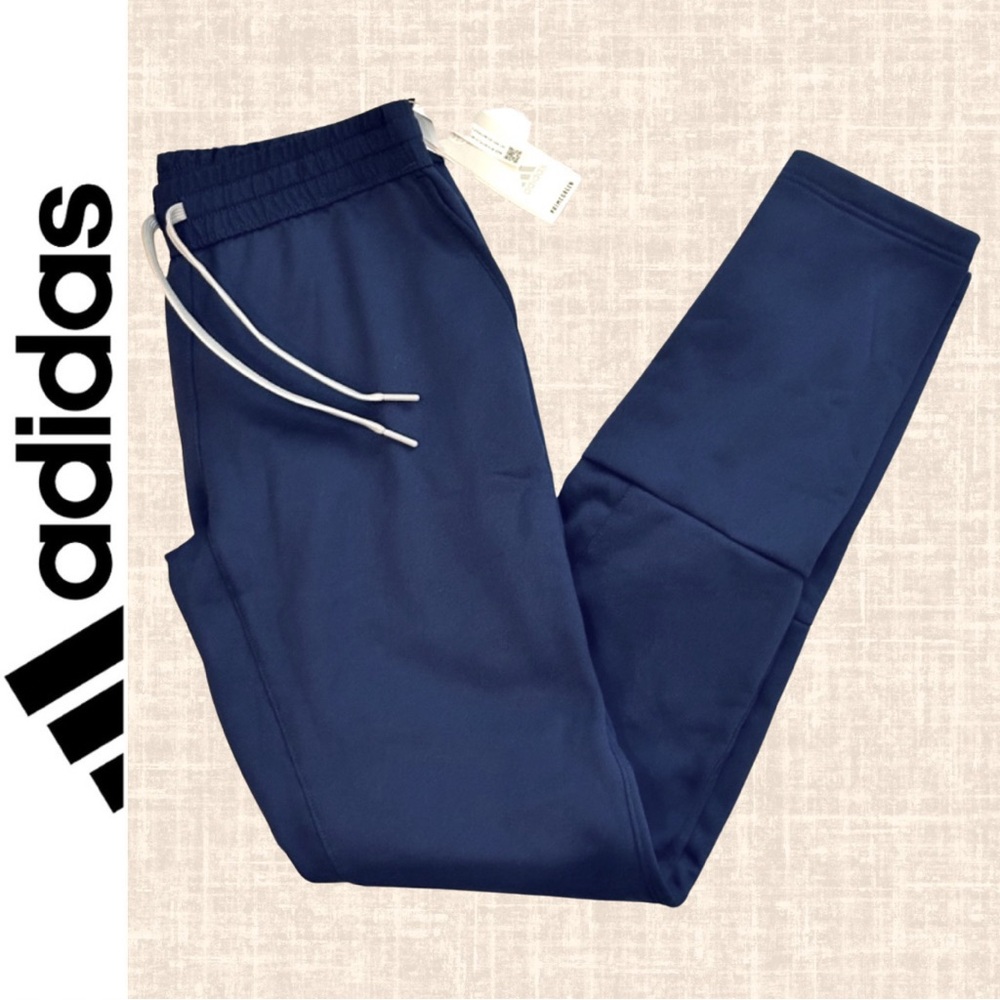 NWT Adidas Custom Team Issue Women's Team Tapered Pant Navy Blue Size Small